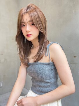 ロイド(Lloyd) 【Lloyd 大宮】ブリーチ無しミルクティーベージュ