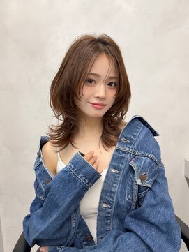 ノアル 大宮店(NOAHL) ブリーチなしダブルカラー/レイヤー/縮毛矯正/髪質改善/学割U24