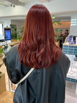 オーシャン(Ocean)&nbsp;ロング ダブルカラー オレンジブラウン 20代 レイヤー