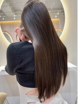 ロンド アンブル 四条烏丸(Lond ambre) 平野実花/くびれ/レイヤーカット/髪質改善/ブラウン/カラー