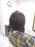 カット+ヘアーエステトリートメント｛ミディアム｝￥8120→￥7970