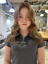 キャロルガーデンズ ボコカ 表参道(Carroll Gardens bococa) 【kacho】ベージュカラー レイヤーカット