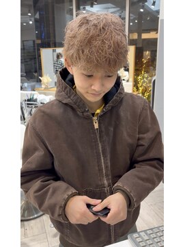 MEN’S HAIR/波巻ツイストスパイラル/フェザーパーマ/広島