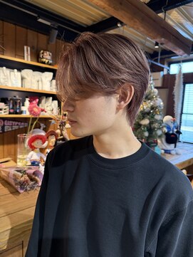 ハイトーンで作るピンクベージュ！