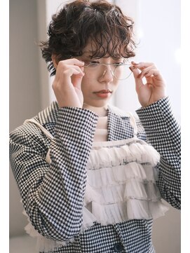 コエ(koe') ショートパーマ × ブラウンベージュ＊