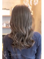 クレオメバイスーリール(Cleome by sourire) ♪オリーブグレー大人ガーリーココアベージュ小顔レイヤー前髪