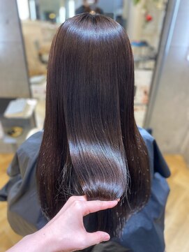 イリー 代官山(ILY) 髪質改善 縮毛矯正ロング