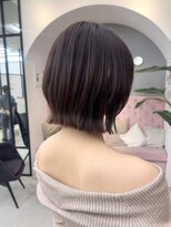 サンド 大阪梅田(sand) ココアベージュ/オリーブグレー/小顔/大阪/梅田/レイヤーボブ