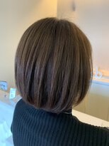 アーブ(hair and make urb)&nbsp;大人女性40代ボブ#透明感#艶髪