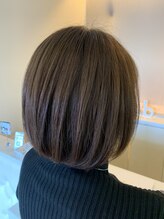 アーブ(hair and make urb)&nbsp;大人女性40代ボブ#透明感#艶髪