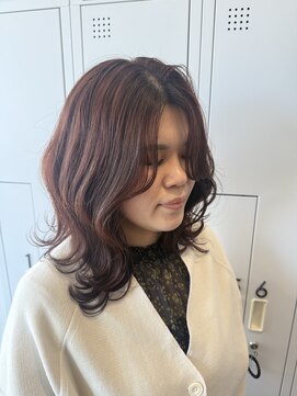 ラーム 宇部高校前店(rame) 髪質改善、レイヤースタイル