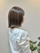 セレスト 心斎橋店(CELESTE)&nbsp;ミントカラー×レイヤーボブ