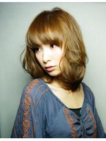 ザ シー 海老名(The C)&nbsp;シナモンベージュカラー☆大人のミディアム／海老名　ザシー