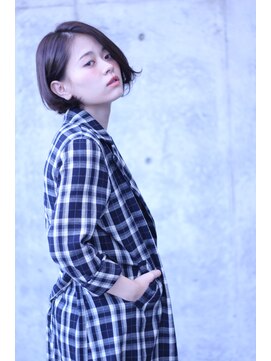 カシュカシュ(cache cache) cache cache★耳かけアゴラインボブ