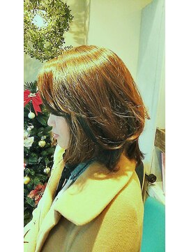 美容室 スタジアム(Stadium) ミディアムボブ