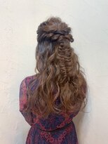 レイール 下北沢(Reir)&nbsp;【reir下北沢】*ハーフアップ+フィッシュボーン*