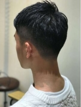 ナンバー リコ 名駅 ジャム 名古屋(N° rico JAM) ショートレイヤーかき上げソフトツーブロックビジネス