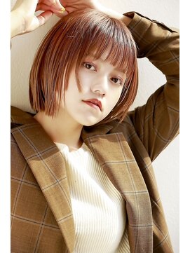 イグレックビス(igrek bis) 大人可愛いきりっぱなしボブ