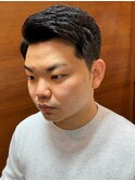 ワイルド/七三/ビジネス/就活ヘア/バーバースタイル