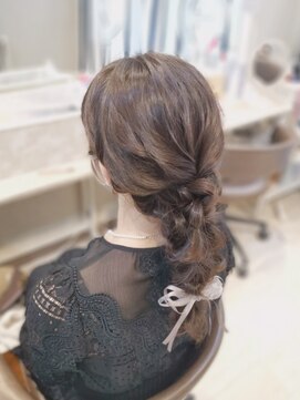 ヘアセットサロン ミント(Hair set salon MINT) ルーズ編みおろし