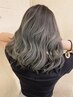 【外国人風ヘアカラーNo.1】カット＋デザインカラー＋トリートメント18,600円