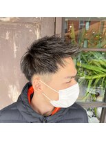 ヘアースタジオ エフ(Hair studio f) メンズハイライト×ジェットモヒカンby平松