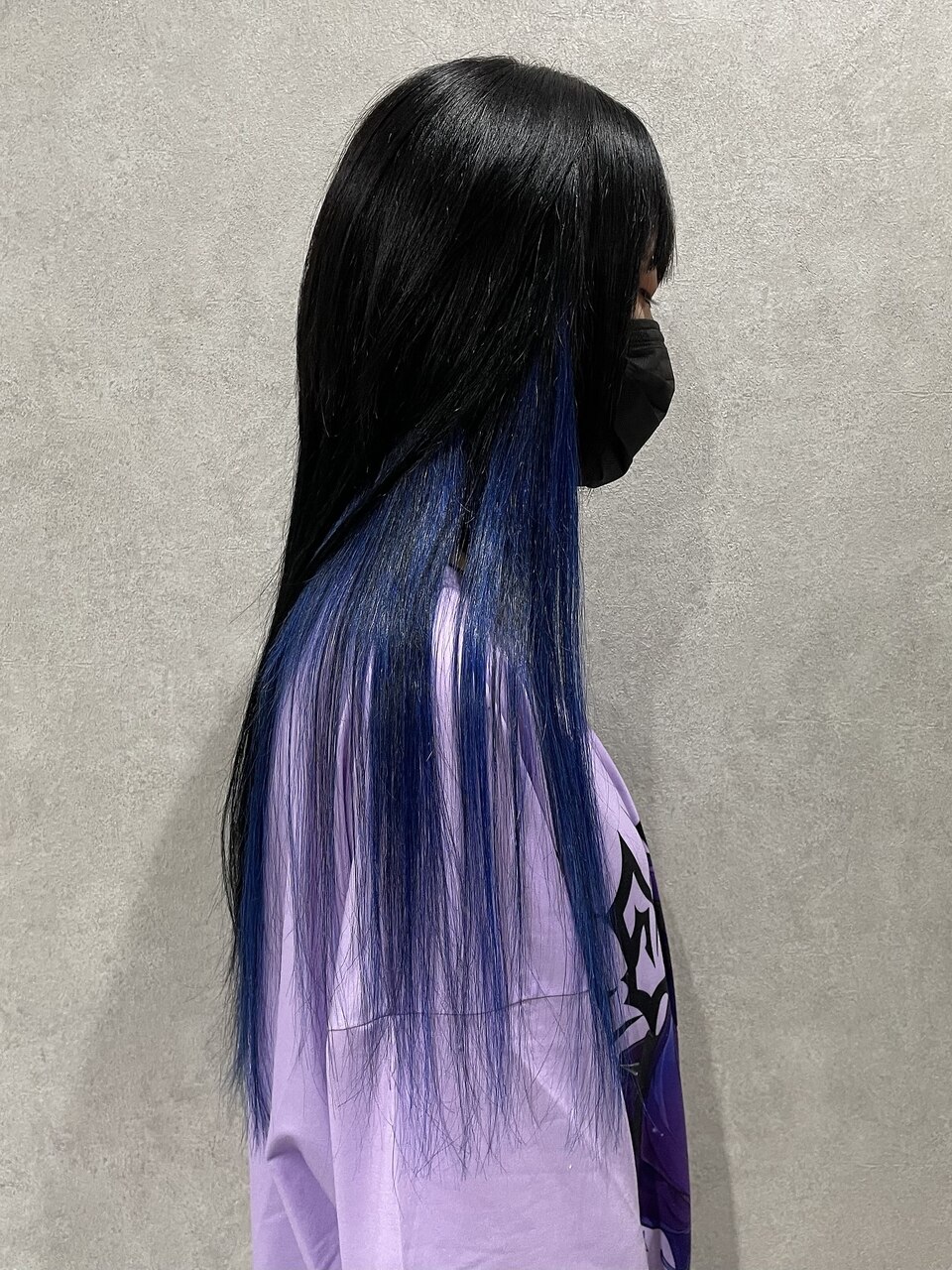 ヘアドネーション 黒髪 エクステ