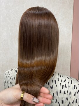 カームバイリコ 学芸大学(calm by liko) 美髪/大人かわいい/こなれミディ/サンドベージュ[学芸大学]