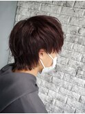 マッシュウルフ/メンズパーマ/ウルフショート