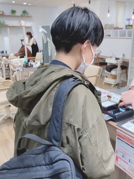 モリオフロムロンドン 松戸店(Morio from London) 【松戸 岩口】ストレート黒髪マッシュショート
