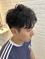 デイジー インデックスヘア 大島店(DAISY index hair)&nbsp;男のゆるふわパーマスタイル￥9400