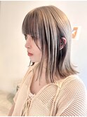 【 porto神戸 】ホワイトベージュのアンブレラcolor