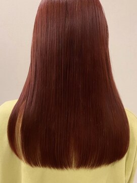 トリコ ショップアンドヘアサロン(tricot shop hair salon) レッドカラー/つやつやカラー