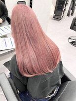 ファイブバイジエクト 堀江(FIVE by The Ect) ピンクヘアカラー