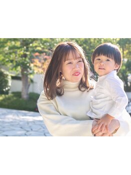 お子様連れのママさんも大歓迎★周りを気にせず、ゆったりとしたサロンtimeをお過ごし下さい♪
