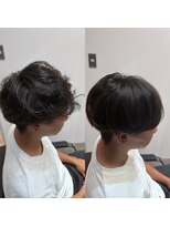 ラムロン(LAMRON)&nbsp;髪質改善/縮毛矯正/ストレート/メンズ/センターパート/韓国