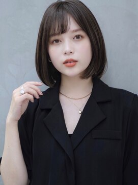 シルクレイ 新宿店(Silk-lei) 大人可愛いナチュラルボブ 垢抜け◎ 新宿