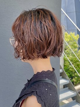 ナループロアボタン(Nalu pu loa BOTAN) ボブパーマ/切りっぱなしボブパーマ