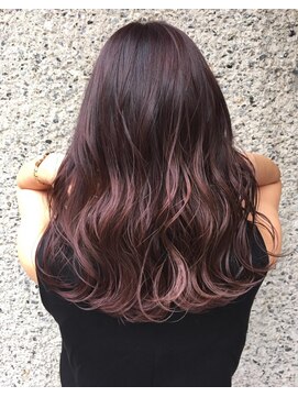 オリジン サロン(THE ORIGIN'S SALON) バレイヤージュ ラベンダーピンクグラデーション