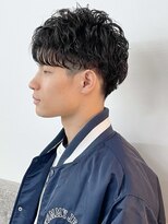 ラギッド 大野城店(RUGGED)&nbsp;ナチュラルパーマ　束感スタイリング　メンズカジュアル