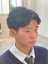 クリアバイフォレスト 流山おおたかの森(Clear by Forest.)&nbsp;フェザーパーマ/フェザーショート/￥11500/小野直樹