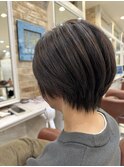 ナチュラル×大人ショート×ダーク