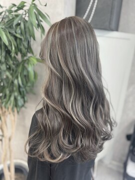 アルドーレ(Ardore) コントラスト極ハイライト☆グレーベージュ