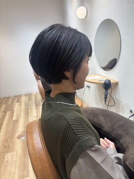 ヘアポケット スタイル店(HAIR POCKET) 丸いショートボブ