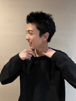 ヘアー アイス ルーチェ(HAIR ICI LUCE) スパイキーショート/メンズカット/大野
