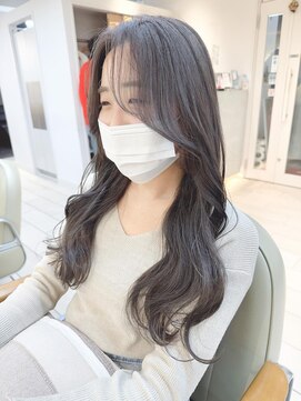 テトラ バイ ネオリーブ 横浜西口店(tetra by neolive) 透明感グレージュカラー**【横浜/横浜駅/卒業式】