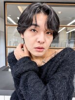 スタートウキョウ 渋谷(STAR TOKYO) 30代大人男性マッシュ×センターパートカルマパーマ