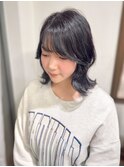 くびれミディ×シースルーバング