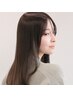 カット+1人1人の髪質にあわせたオーダーストレート