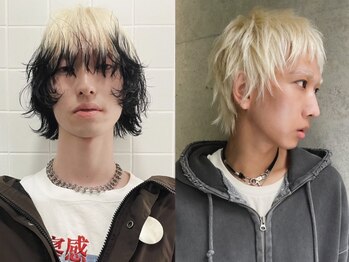 キャロルガーデンズ ボコカ 表参道(Carroll Gardens bococa)の写真/《ハイセンス×洗練された技術》個性を活かしたカットやブリーチカラーで貴方だけの世界観とトレンドを両立